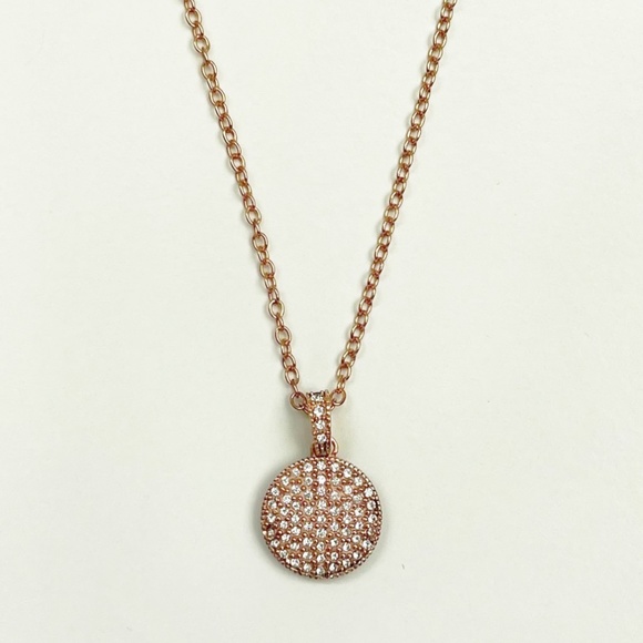 Judith Jack Marcasite and Crystal Reversible Sterling Silver Pendant Necklace - Picture 3 of 10